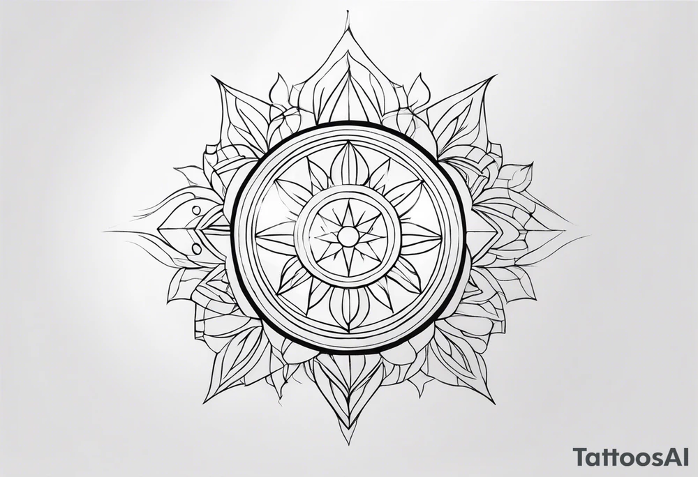 Radiant Reflections tattoo idea
