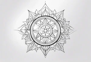 Radiant Reflections tattoo idea