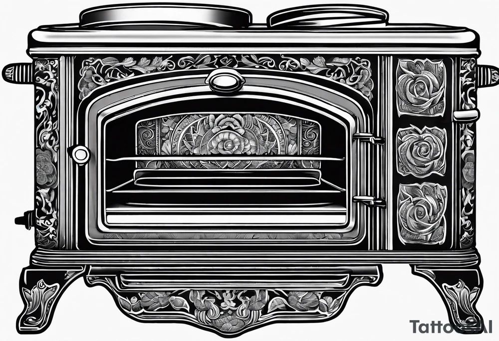 aga stove tattoo idea
