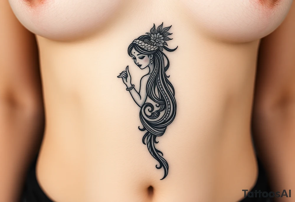 Kuchusike onna tattoo idea