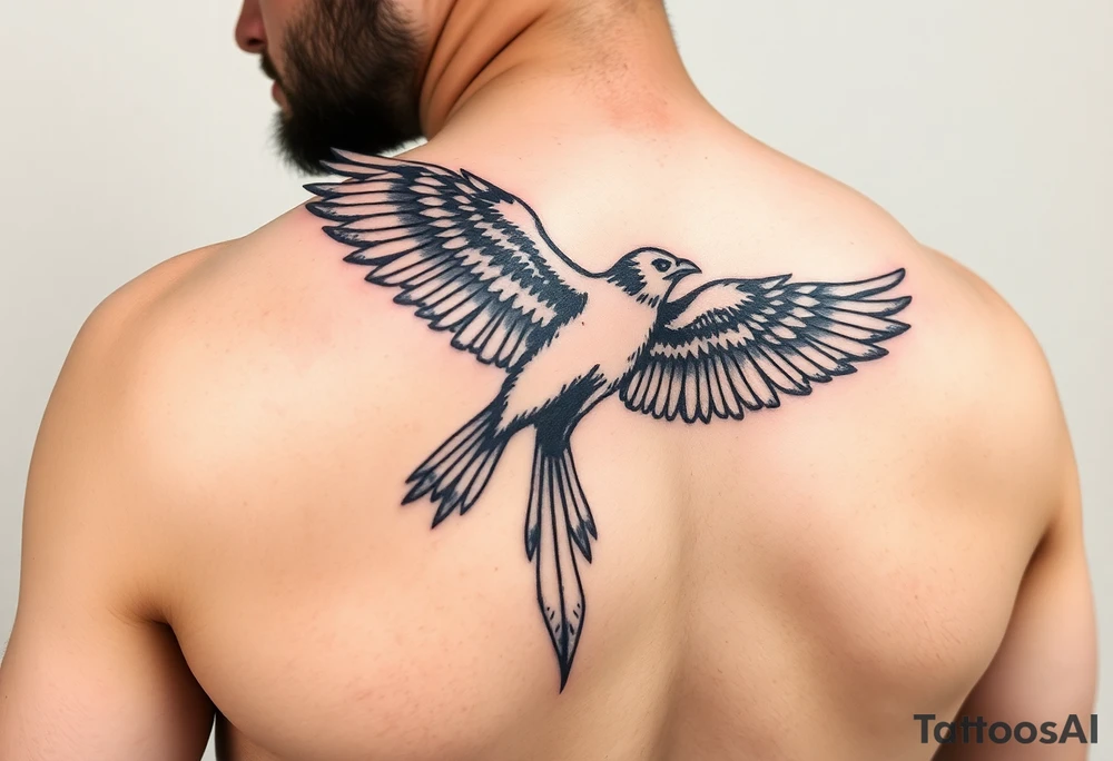 Lynard skynard  free bird tatoo.  With an old school army tatoo feel  location of tatoo will be on right forearm and on to my right hand. tattoo idea