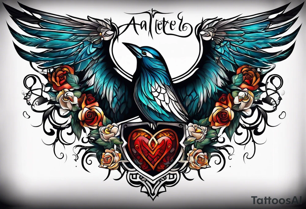 underchest tattoo idea