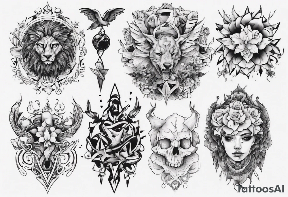 Бог Один tattoo idea