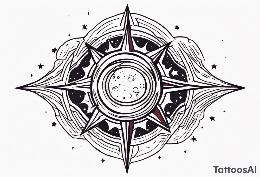 Supernova tattoo idea