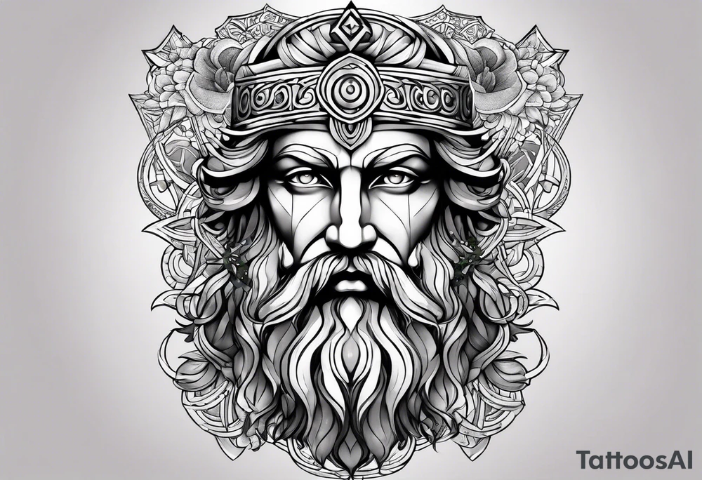 greek god tattoo idea
