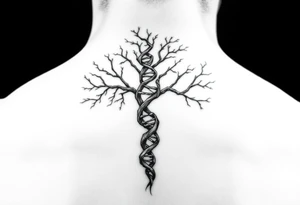 DNA TREE tattoo idea