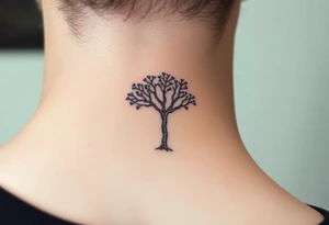 Sycamore tree tattoo idea