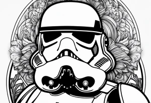 Registered nurse storm trooper tattoo idea