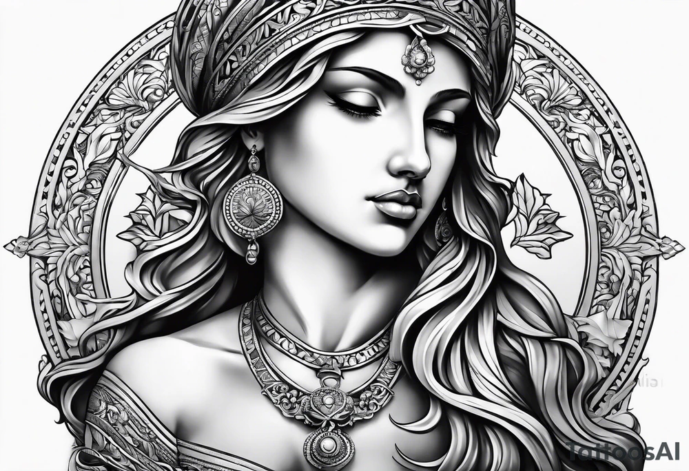 Griechischen Statue mann und frau tattoo idea