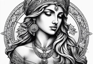 Griechischen Statue mann und frau tattoo idea