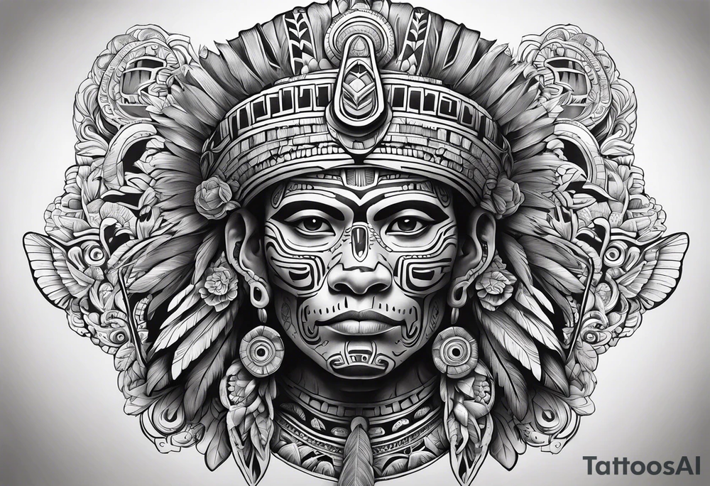 Mictlantecuhtli tattoo idea