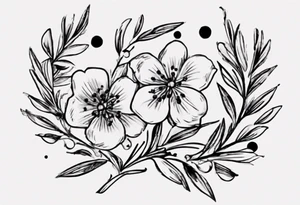 I want this quote near my rib cage with olives and olive branches designed into or around it:
لكَ شيءٌ في هذا العَالَم..فَقُم! tattoo idea