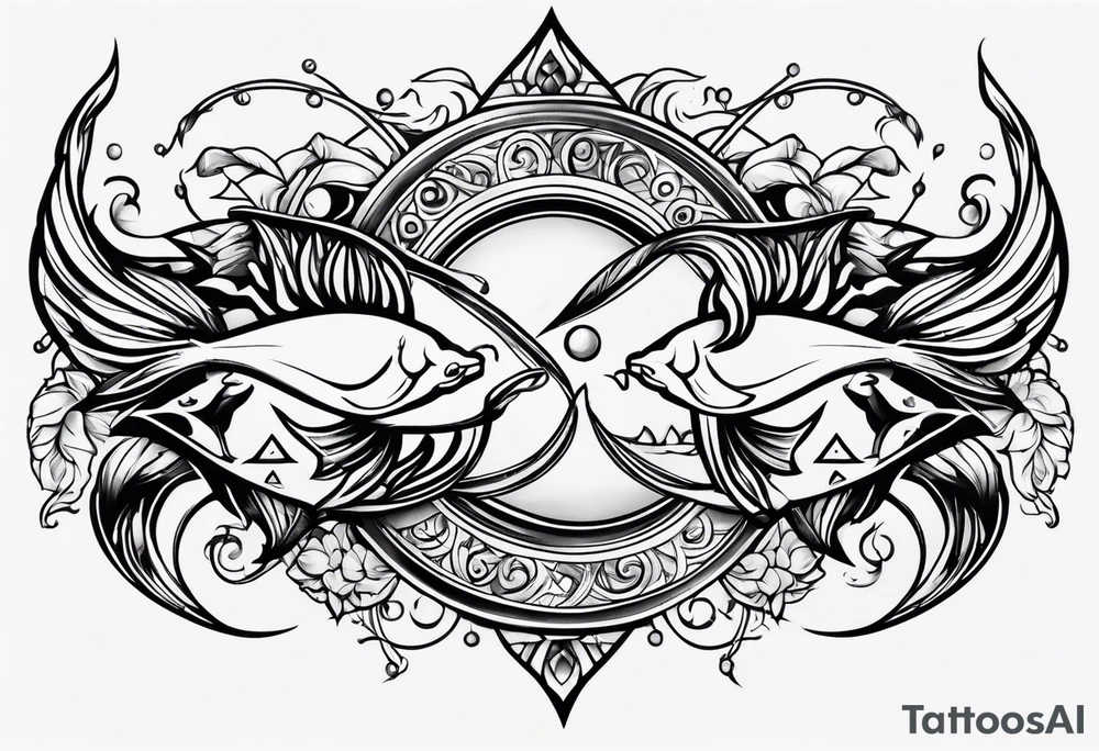 masculine pisces friendship tattoo idea tattoo idea