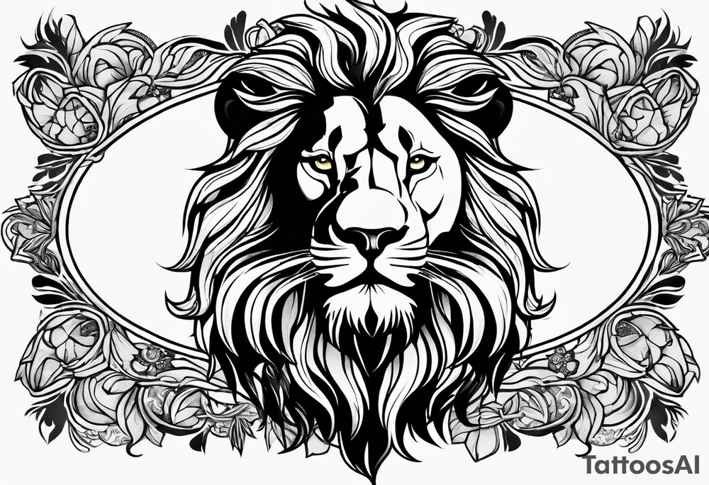 lion of judah tattoo idea