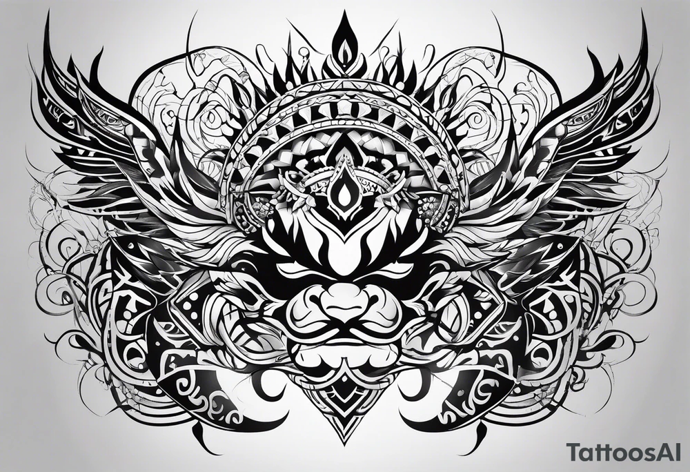 Austrian tribal tattoo idea