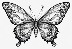 Borboleta tattoo idea