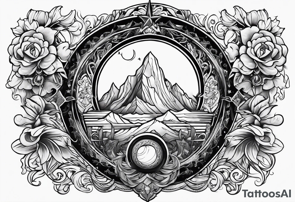 Hand of god tattoo idea