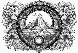 Hand of god tattoo idea