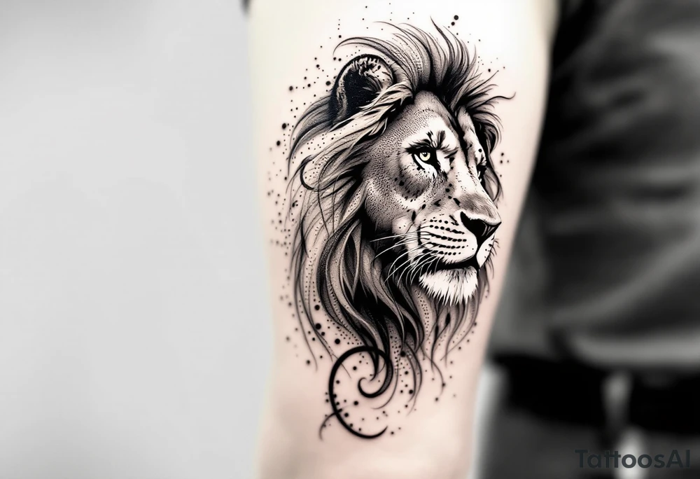 lion tattoo idea
