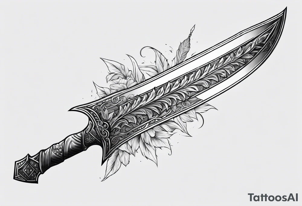 Assassin's creed dagger tattoo idea