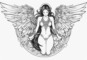 Seraphim angel tattoo idea