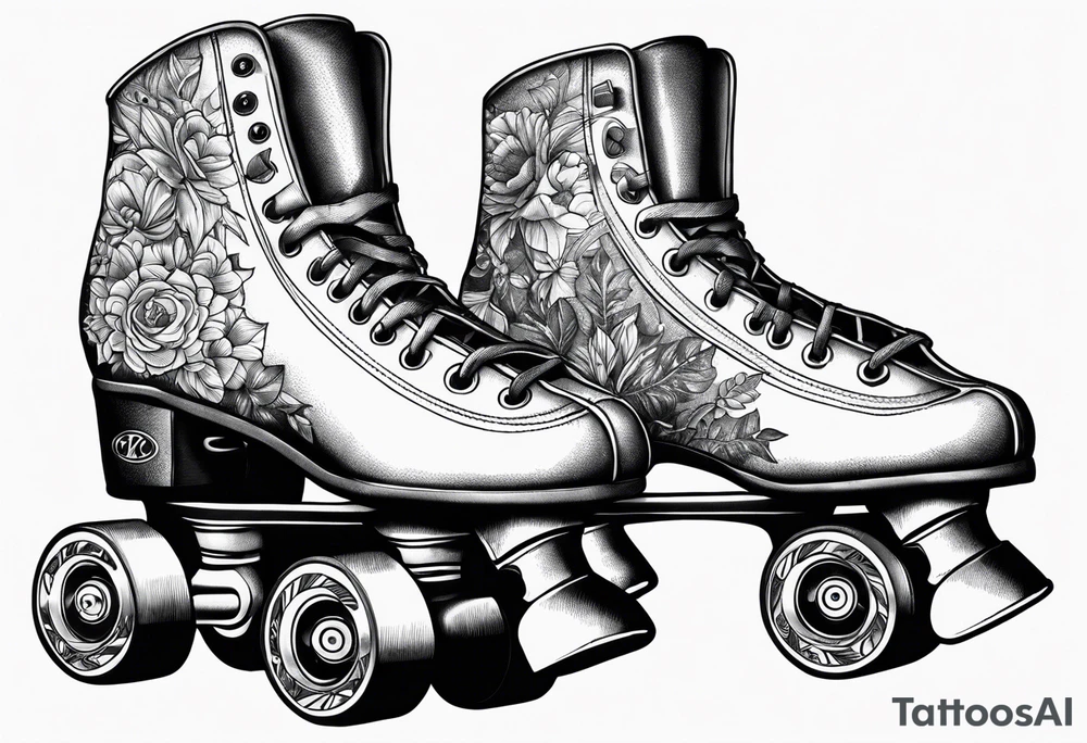 Rollerskates riedell 172 tattoo idea