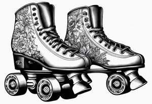 Rollerskates riedell 172 tattoo idea