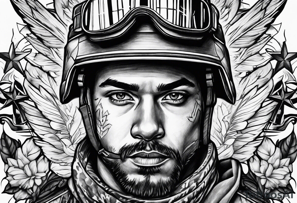 Army tattoo idea