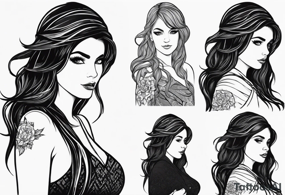 My dad died when i was 11. 13 years later my brother died. My house burnt down in between.  I got pregnant when i was 16. Im a single mom of three kids 2 girls, 1 boy. I am wild outspoke, amd unpredictable. tattoo idea