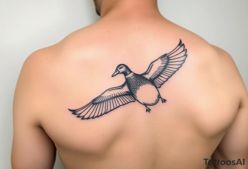 Duck hunting tattoo idea