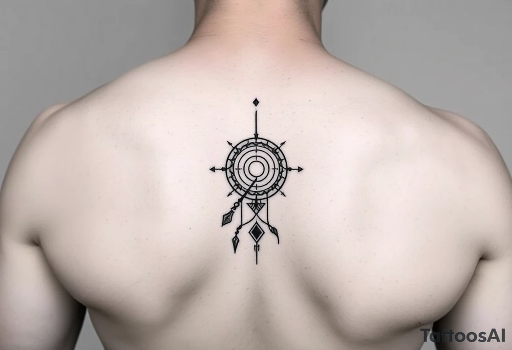 Simple
Right arm band.
Path exploring the universe tattoo idea