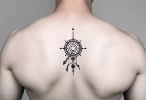 Simple
Right arm band.
Path exploring the universe tattoo idea