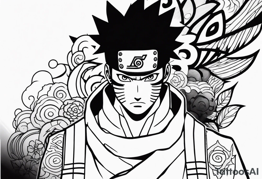 naruto tattoo idea