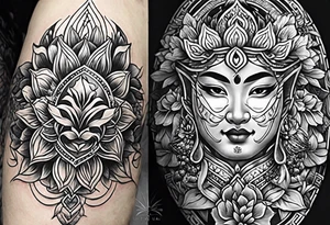 Vietnamese traditional tattoo idea