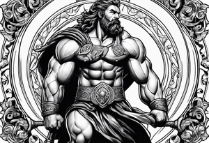 hercules tattoo idea