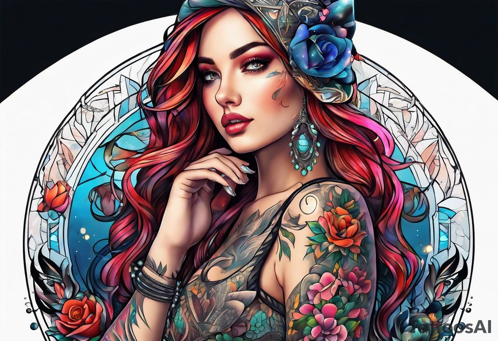 cyberspace tattoo idea