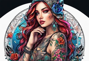 cyberspace tattoo idea