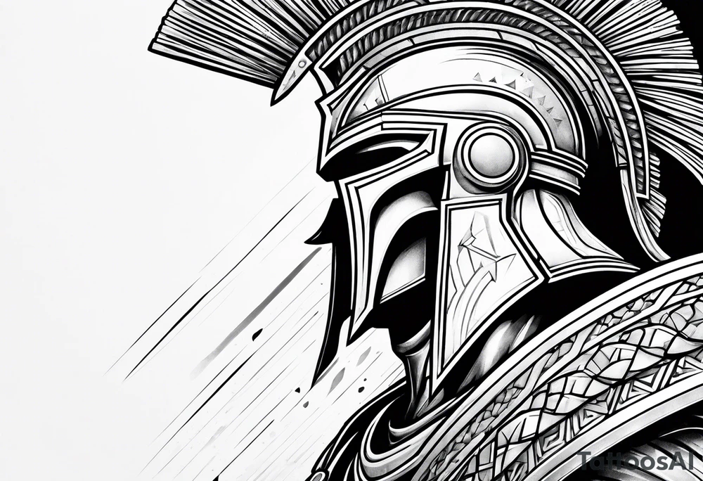 spartan tattoo idea