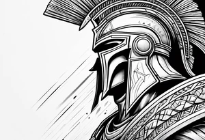 spartan tattoo idea