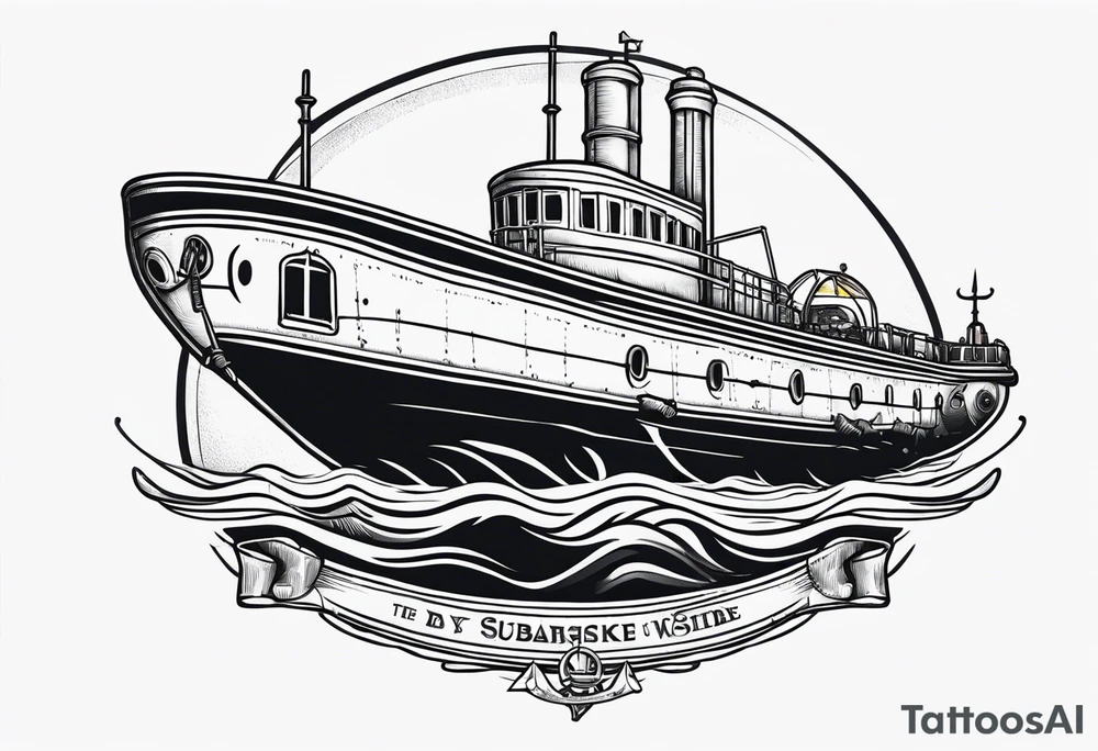 Scottish, Yorkshire, submarine, sailor, biker tattoo idea