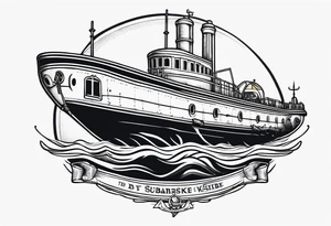 Scottish, Yorkshire, submarine, sailor, biker tattoo idea