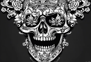 skeletal arm tattoo idea