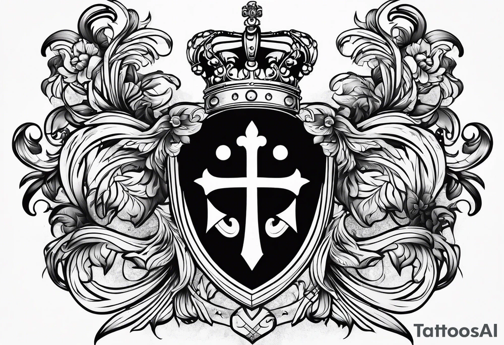 family crest tattoo idea