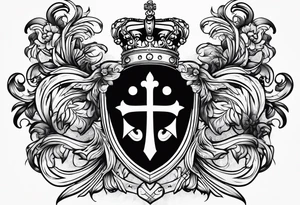 family crest tattoo idea