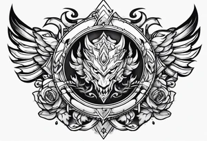 overwatch ramattra tattoo idea