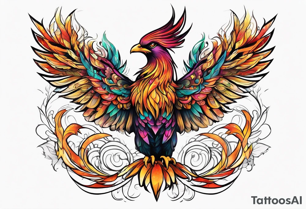 Phoenix who came back tattoo idea
