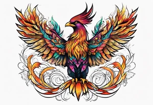Phoenix who came back tattoo idea