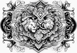 Inner deel meaningful designs tattoo idea
