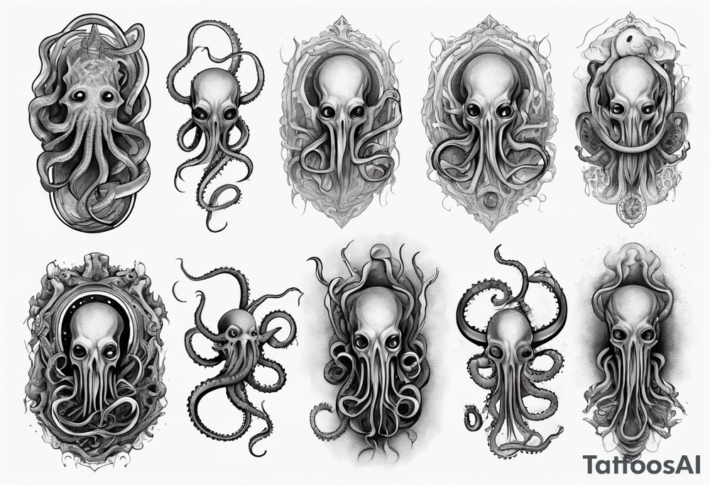lovecraft myth tattoo for forearm tentacle +++ tattoo idea lovecraft myth tattoo for forearm tentacle +++ tattoo idea