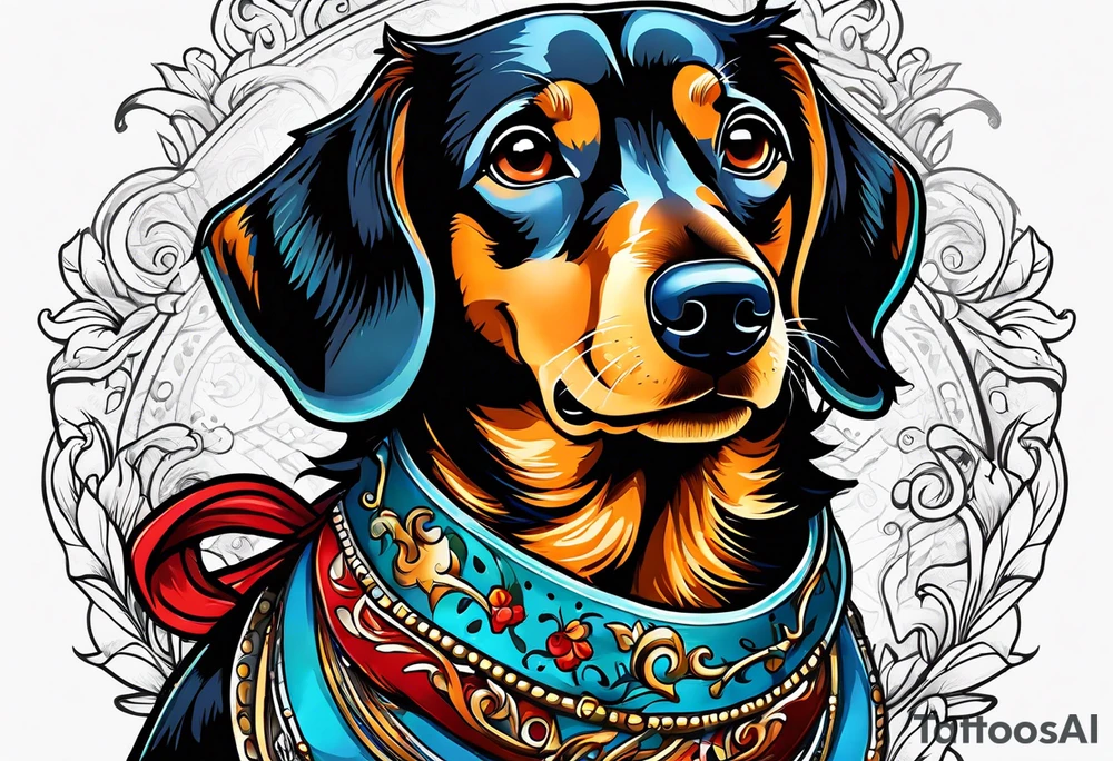 Dashchund tattoo idea